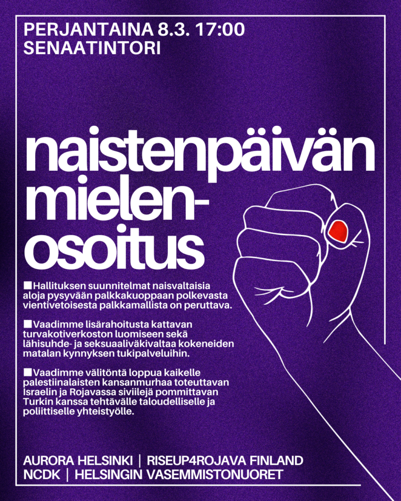 Read more about the article Naistenpäivän mielenosoitus