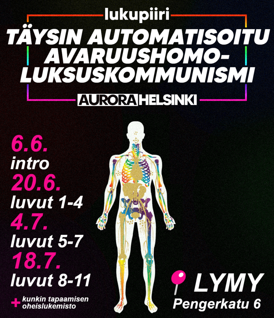 Read more about the article Lukupiiri: Täysin automatisoitu avaruushomoluksuskommunismi