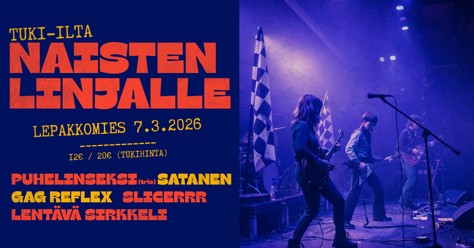 Read more about the article Tuki-ilta Naisten linjalle 7.3.2026